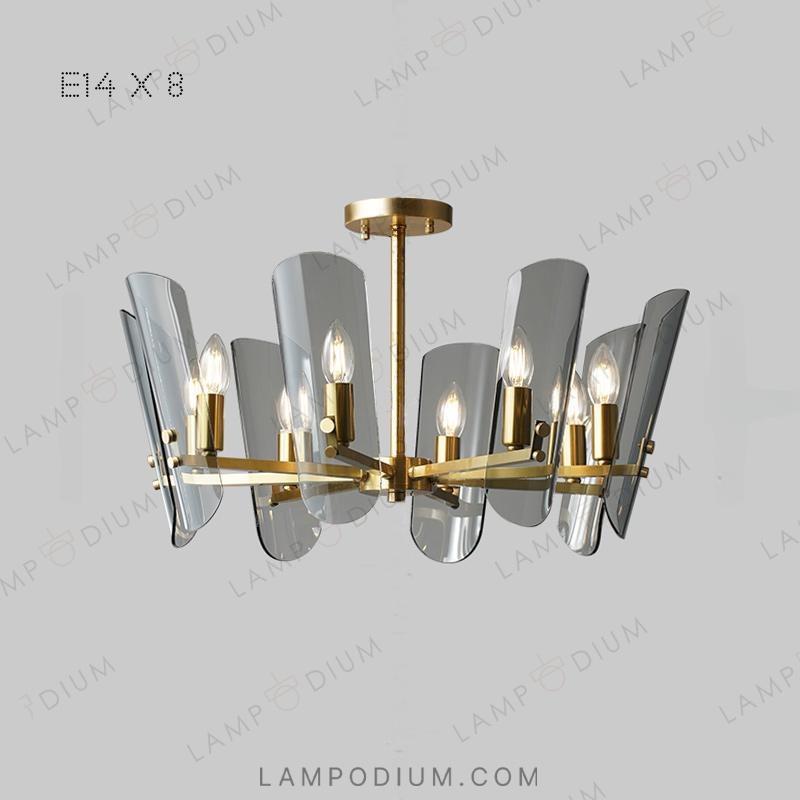 Ceiling chandelier SILVER