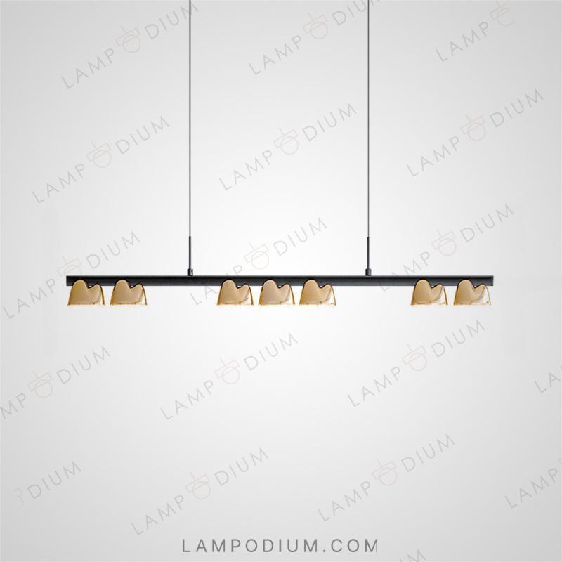 Linear, row luminaire SKOLD LONG