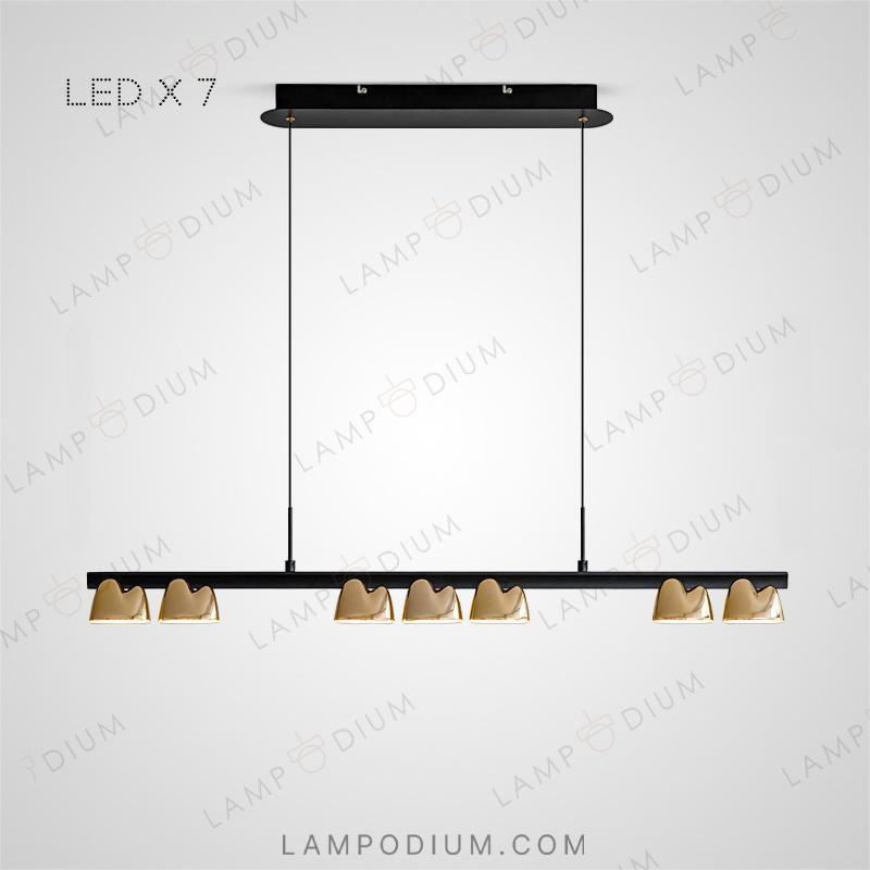 Linear, row luminaire SKOLD LONG