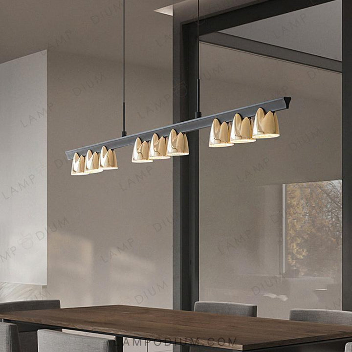 Linear, row luminaire SKOLD LONG