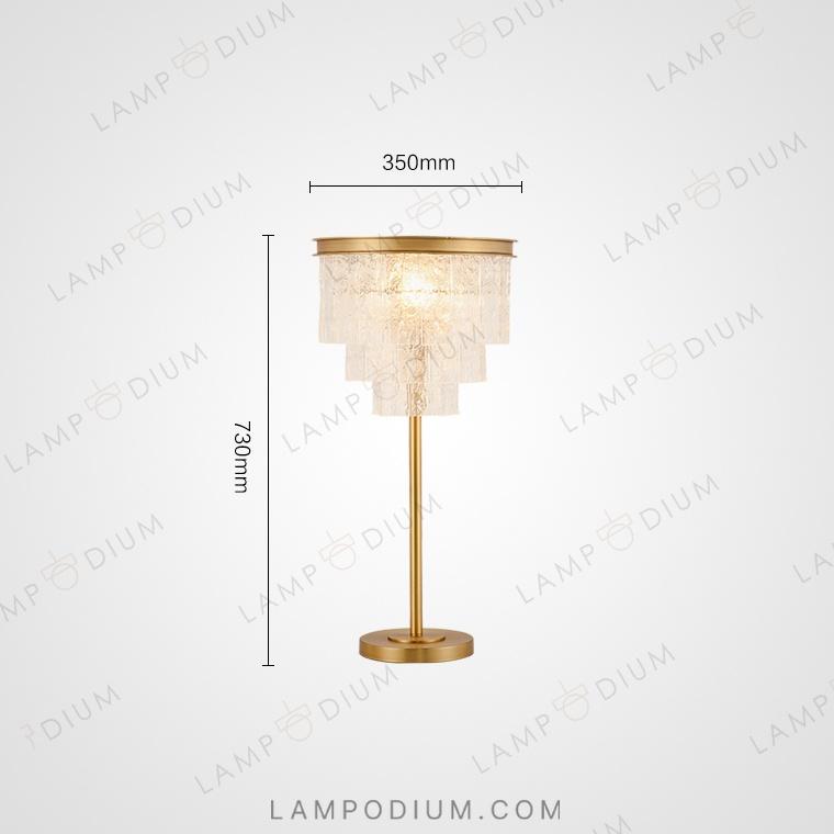 Table lamp SLIDE TAB