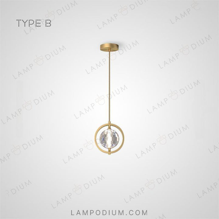 Hanging light fixture SOLAND