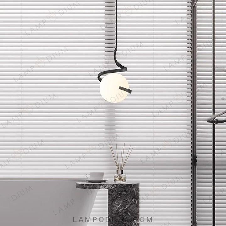 Pendant light SPINNER