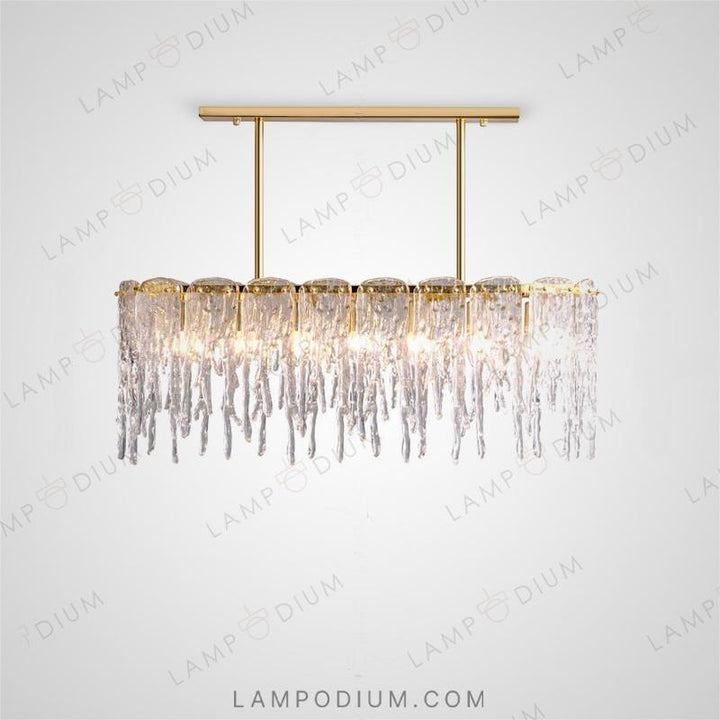 Linear, row luminaire SPRING B LONG