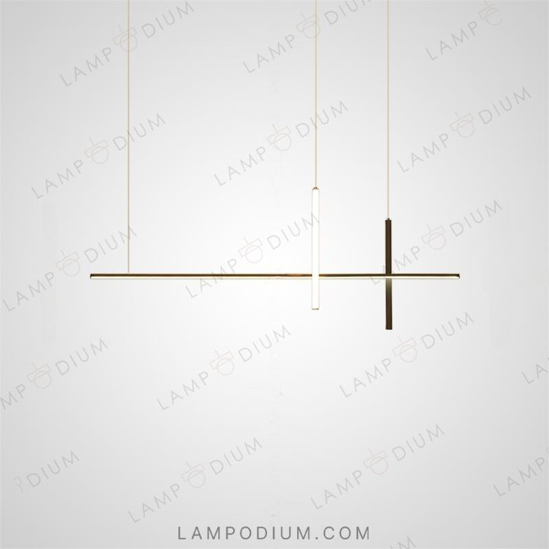 Linear, row luminaire SQUIRREL