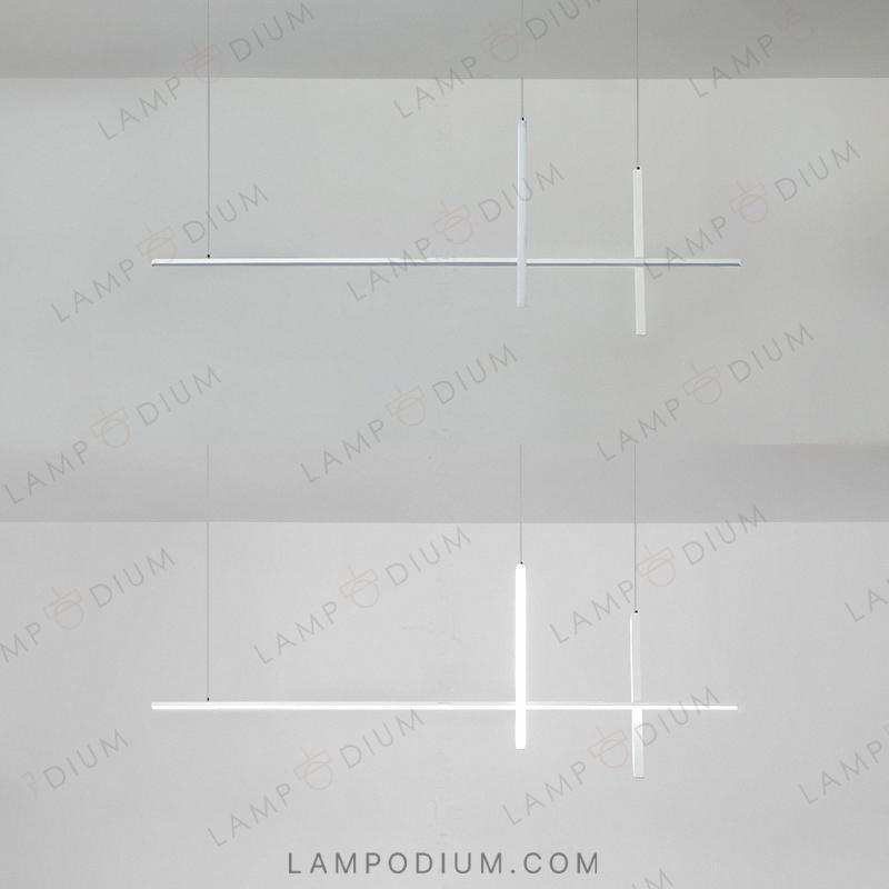 Linear, row luminaire SQUIRREL