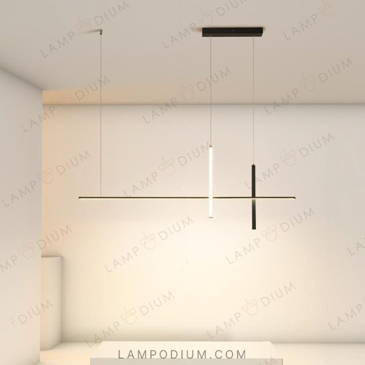 Linear, row luminaire SQUIRREL