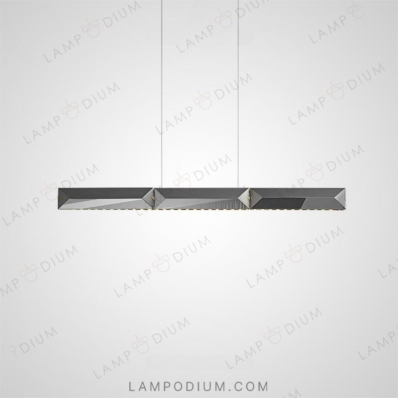 Recessed, linear luminaire STANLEY LONG