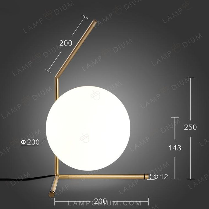 Table lamp STEM TAB