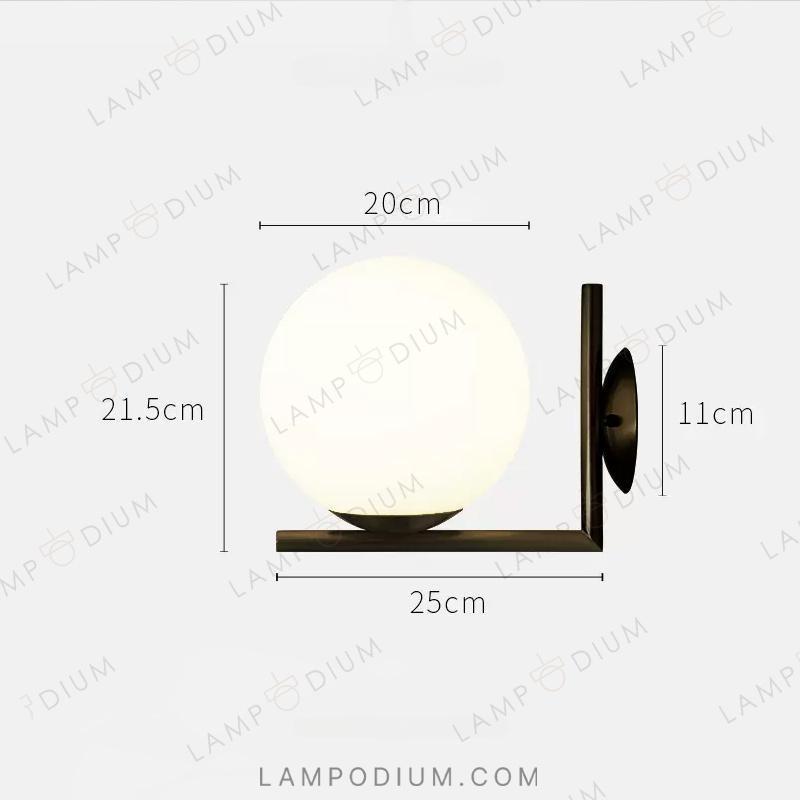 Wall lamp STEM WALL