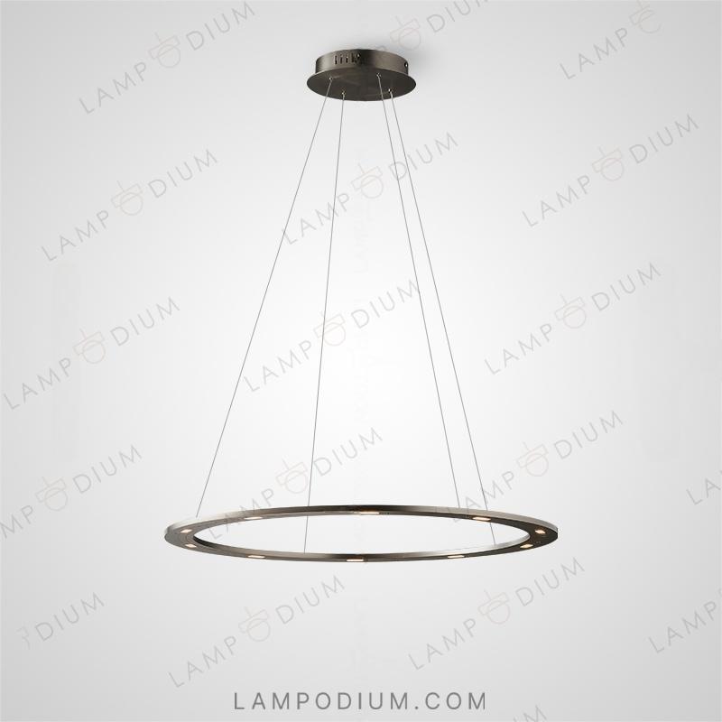 Circular chandeliers and light fixtures STENFRID