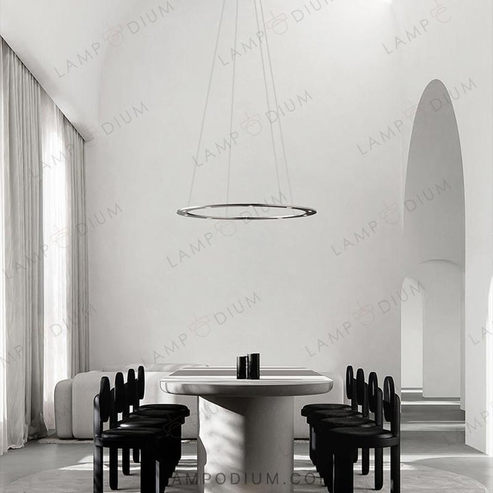 Circular chandeliers and light fixtures STENFRID