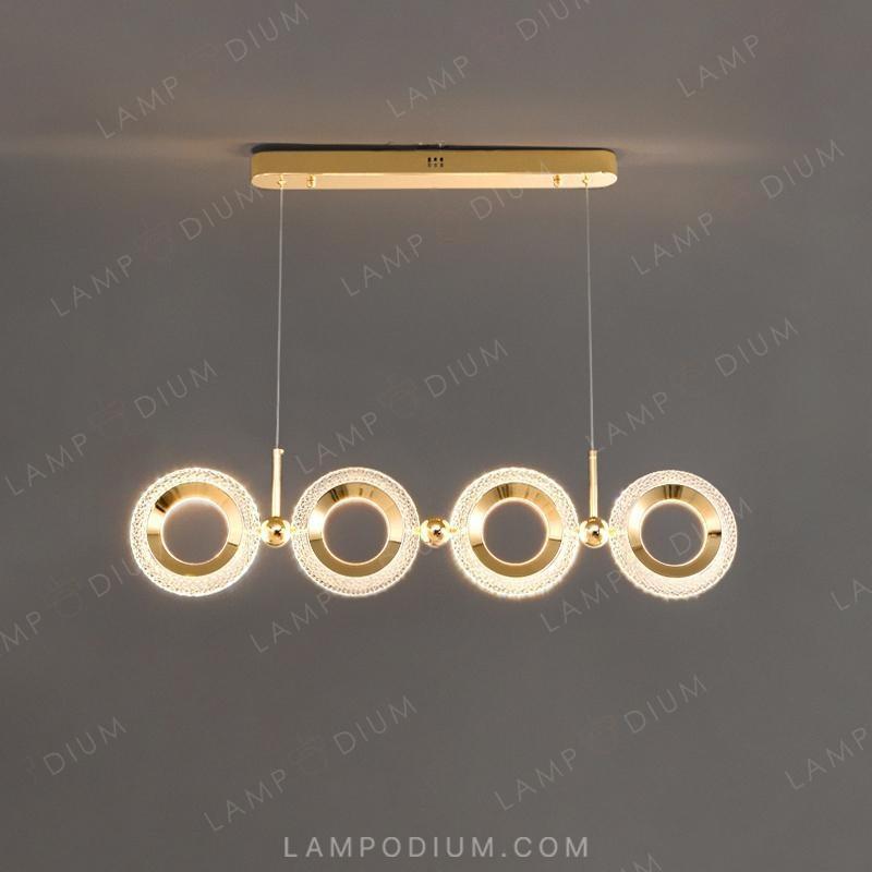 Recessed, linear luminaire STIGMAR