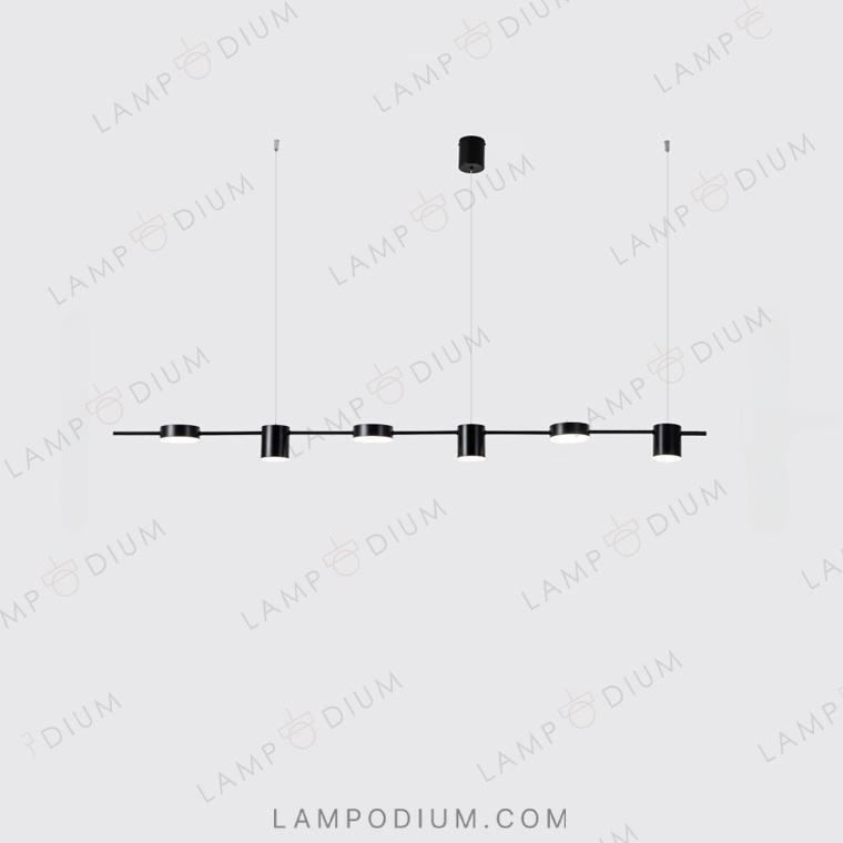 Linear, row luminaire SUNSHINE LONG