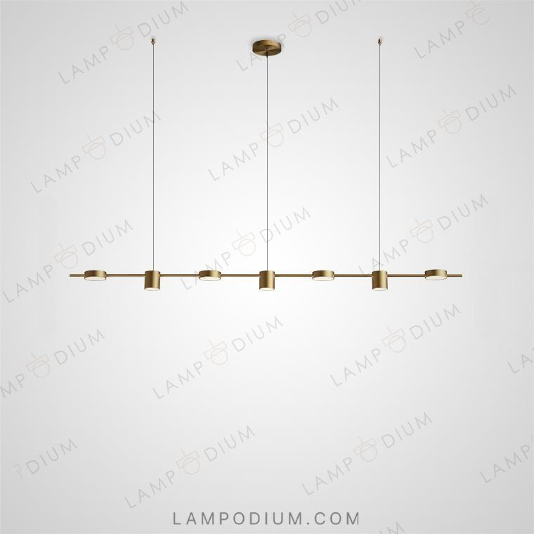 Linear, row luminaire SUNSHINE LONG