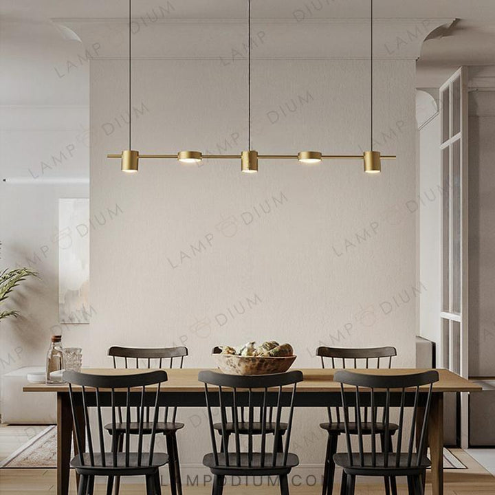 Linear, row luminaire SUNSHINE LONG