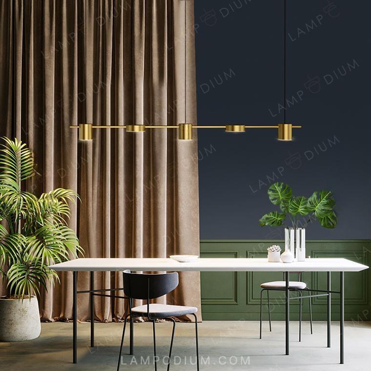 Linear, row luminaire SUNSHINE LONG