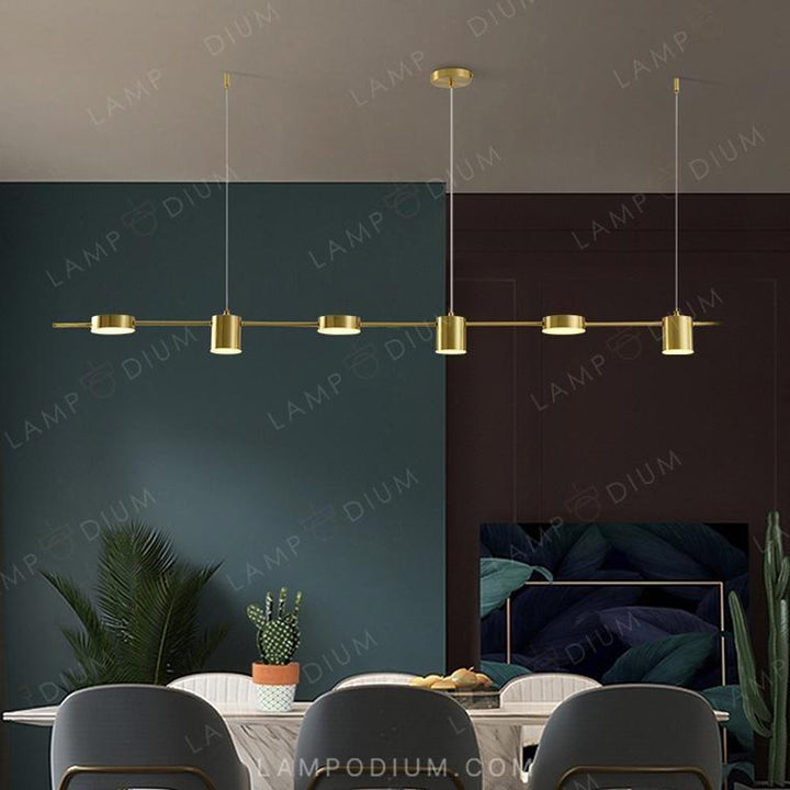 Linear, row luminaire SUNSHINE LONG