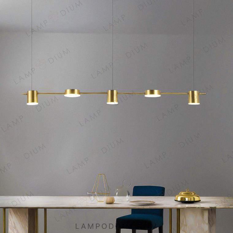 Linear, row luminaire SUNSHINE LONG