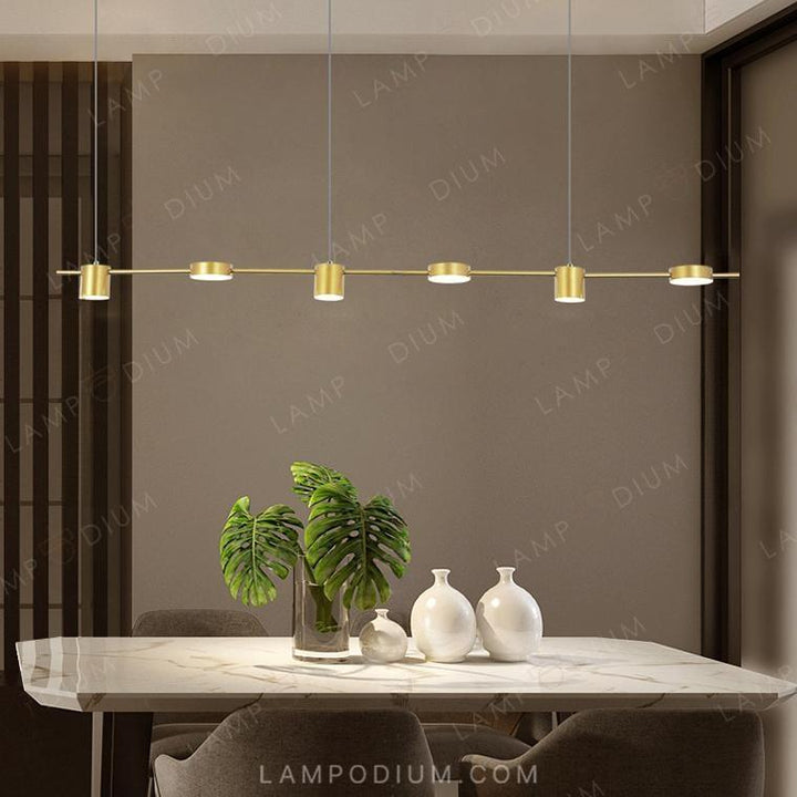 Linear, row luminaire SUNSHINE LONG