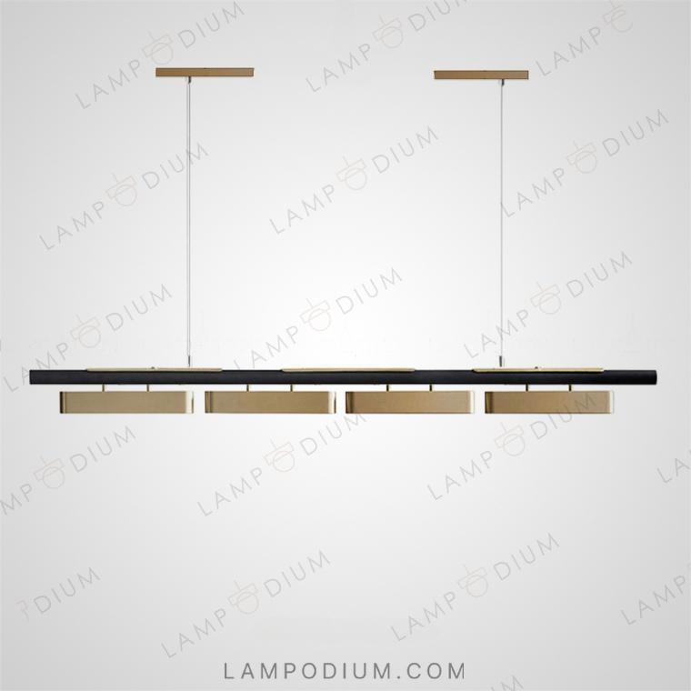 Linear, row luminaire SVEA