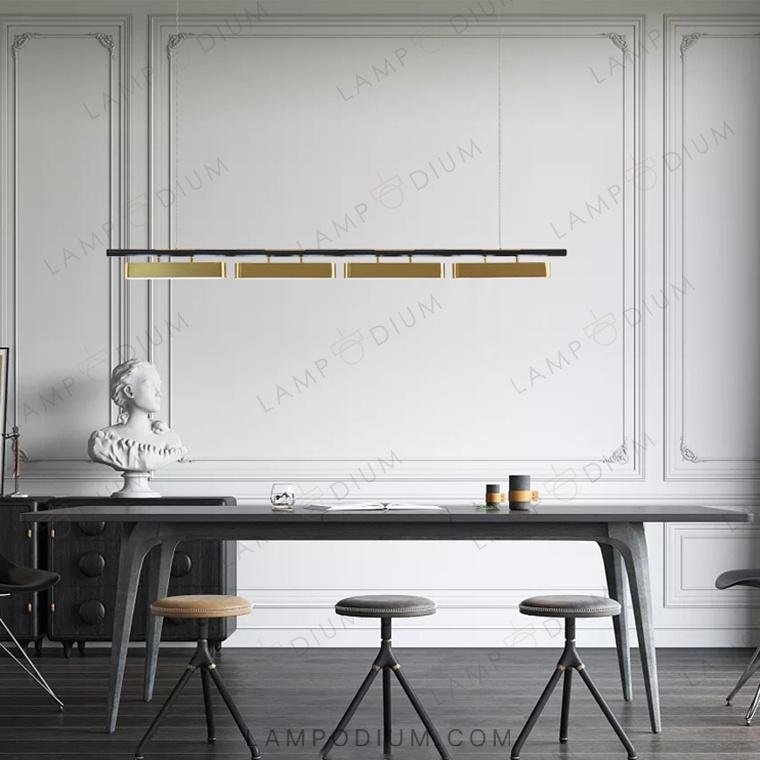 Linear, row luminaire SVEA