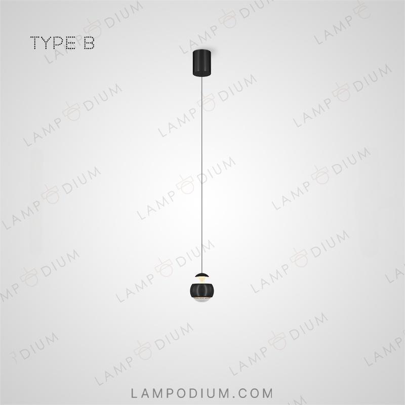 Pendant light SYRUS