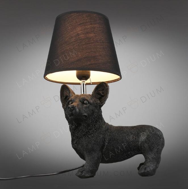 Table lamp STRICT DOG CORGHI