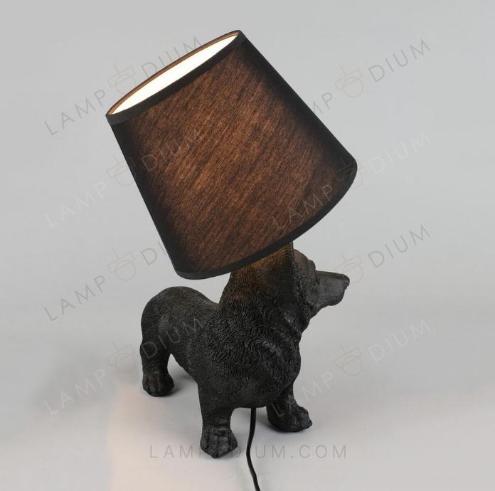 Table lamp STRICT DOG CORGHI