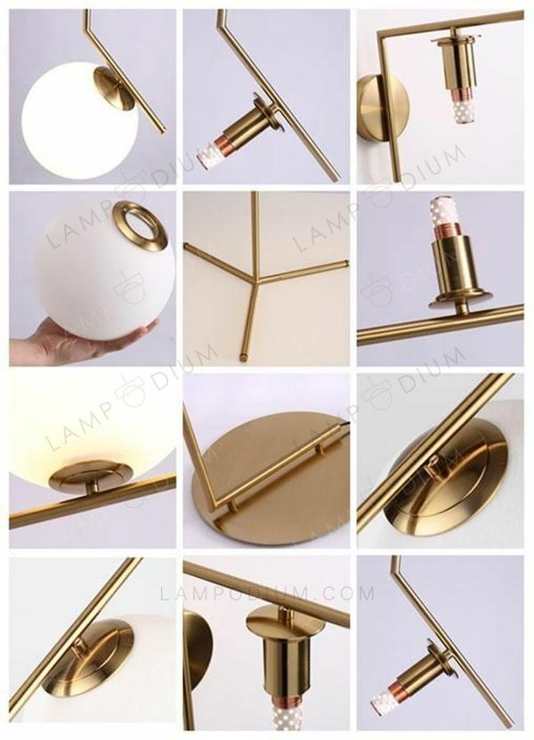 Table lamp LUCE D'ORO