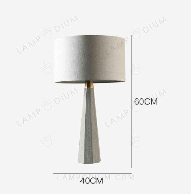 Table lamp SECOLO