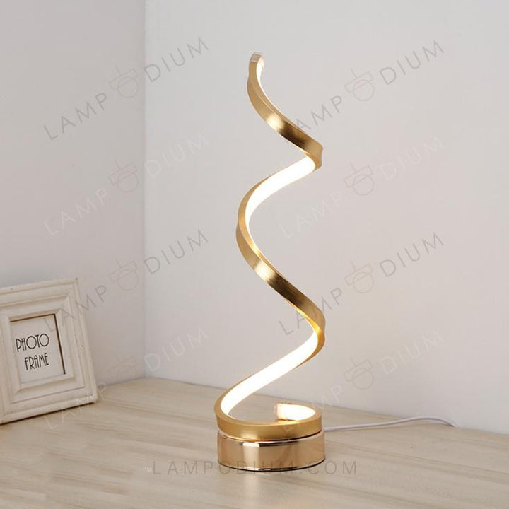 Table lamp LIGHT CURLS MINI