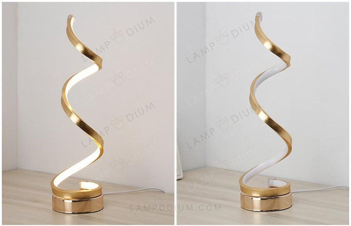 Table lamp LIGHT CURLS MINI