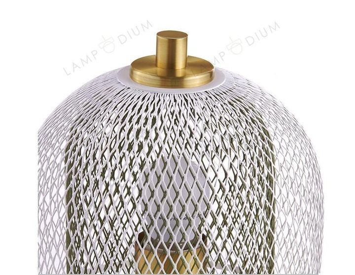 Table lamp WHITE CAGGIO