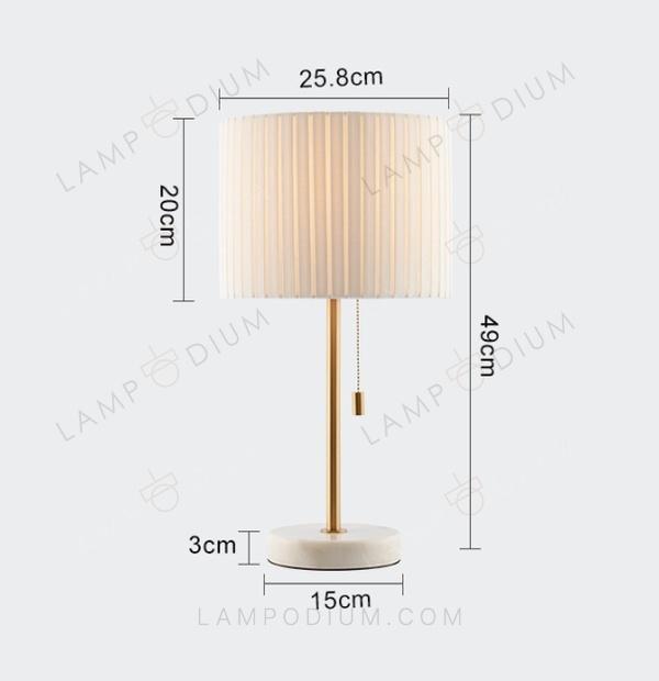 Table lamp HERB LUCIO