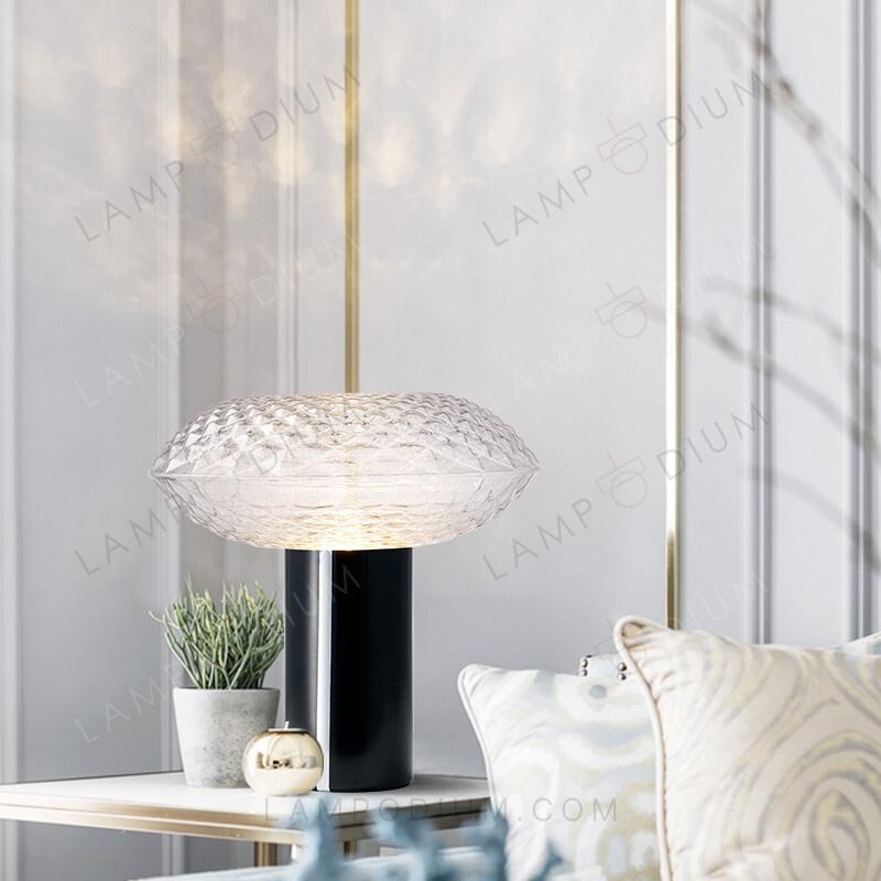 Table lamp CRISTALLO FUNGHI