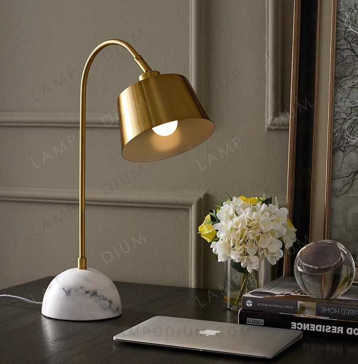 Table lamp GOLD MARMO LAMP