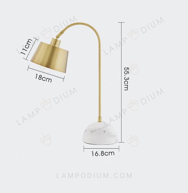 Table lamp GOLD MARMO LAMP