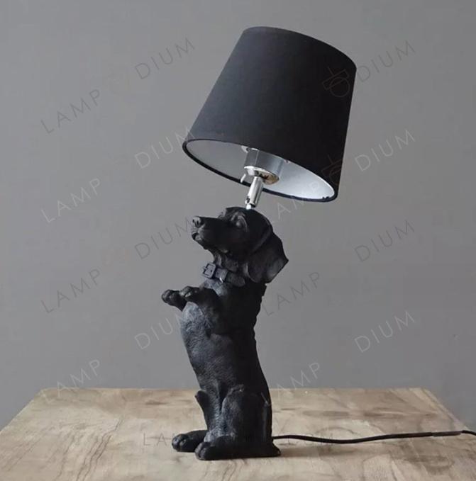 Table lamp STRICT DOG DACHSHUND