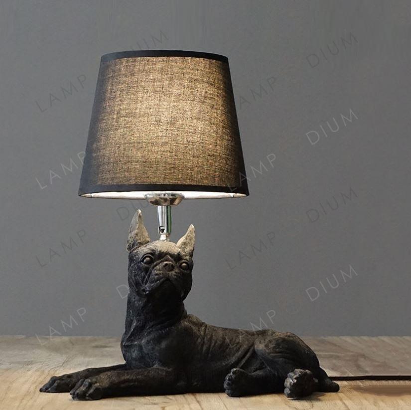 Table lamp STRICT DOG BOSTON LEZIONE