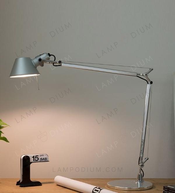 Table lamp SILVER UNIT L