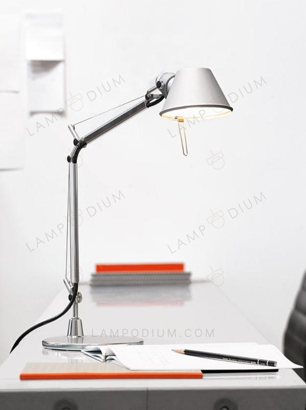 Table lamp SILVER UNIT L