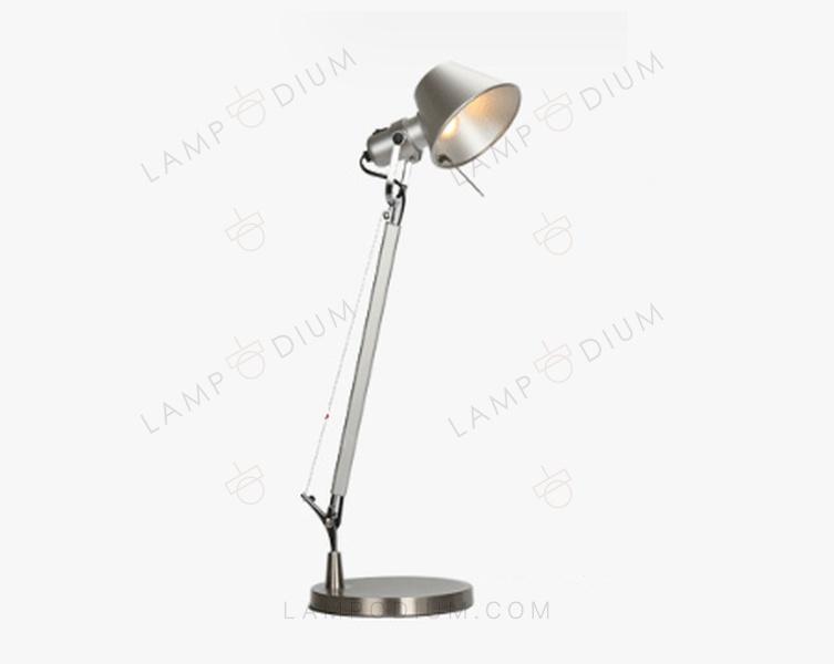 Table lamp SILVER UNIT S