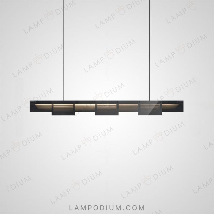 Linear, row luminaire TADDEUS