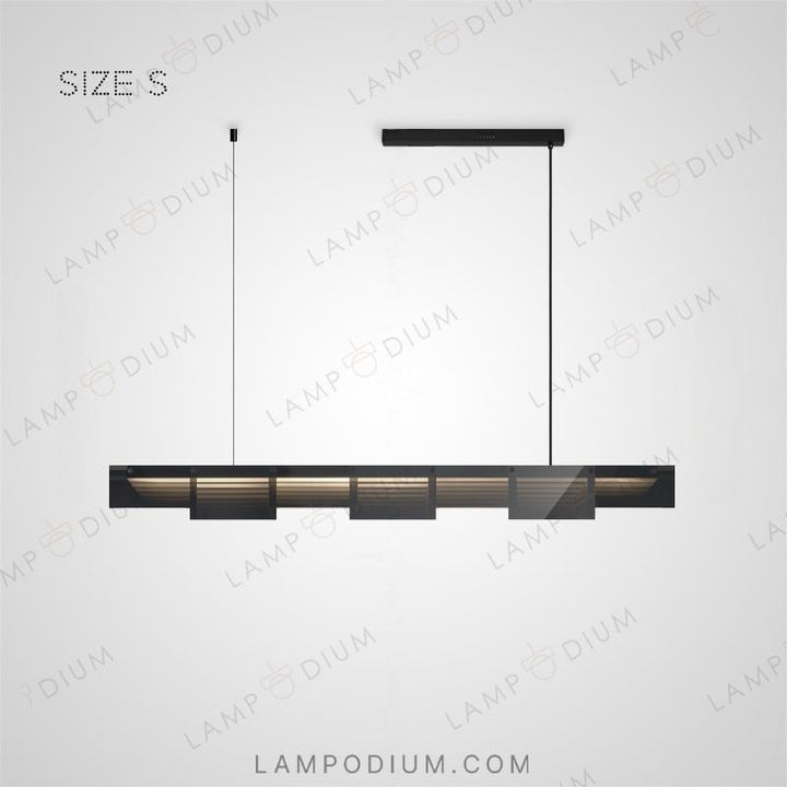 Linear, row luminaire TADDEUS