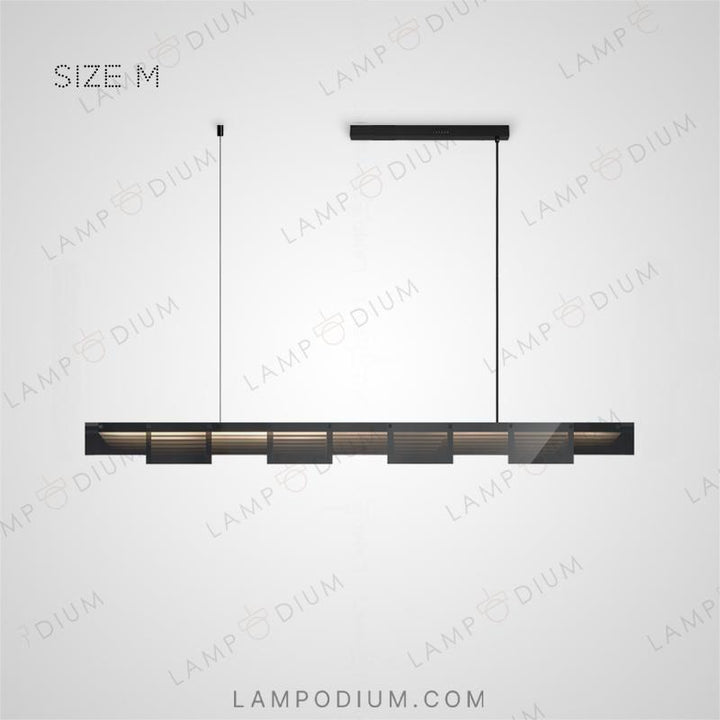 Linear, row luminaire TADDEUS