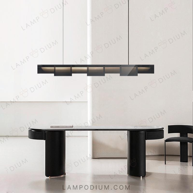 Linear, row luminaire TADDEUS