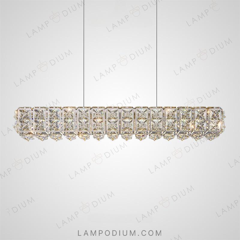 Linear, row luminaire TAKI LONG