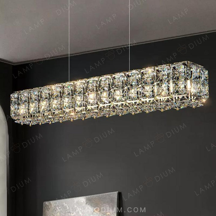 Linear, row luminaire TAKI LONG