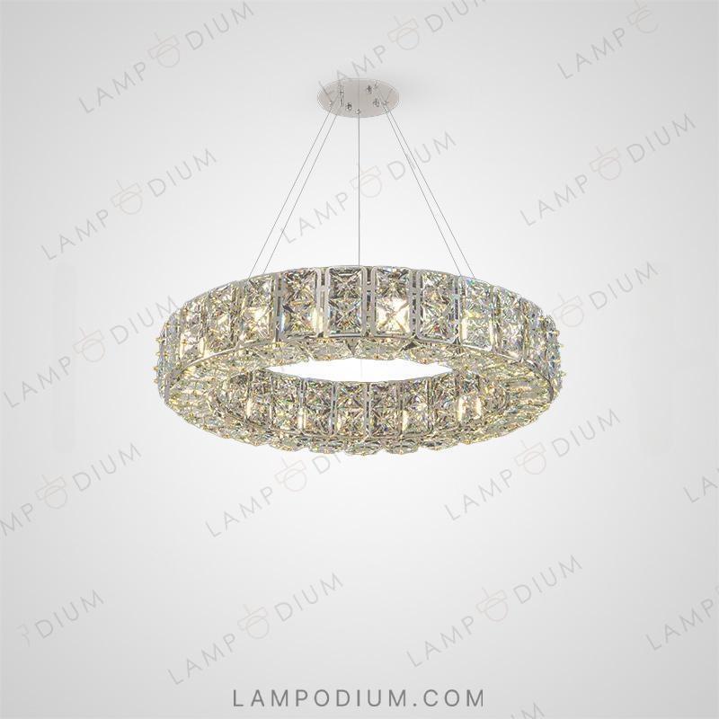 Ring chandeliers and light fixtures. TAKI R